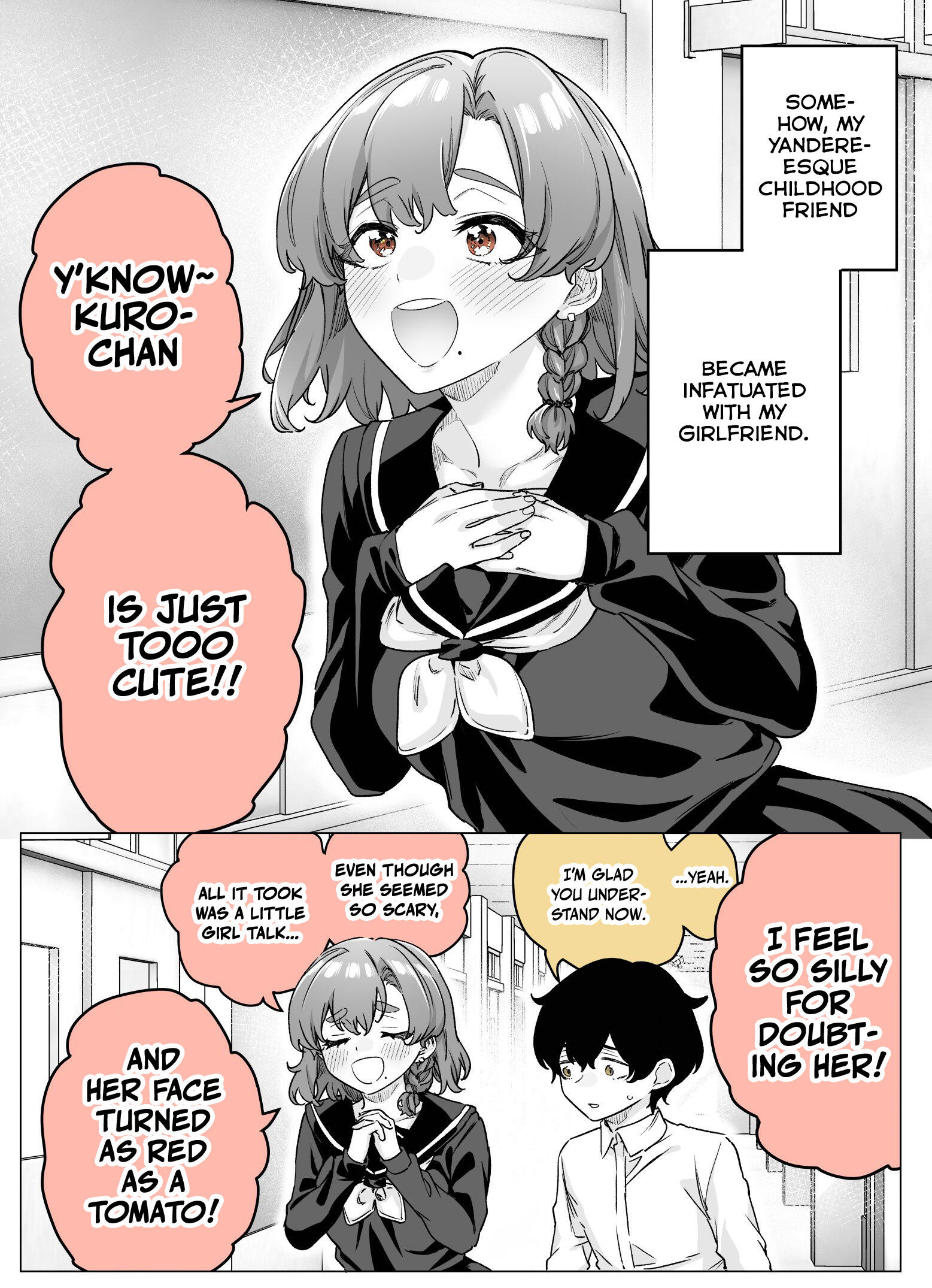 I Thought She Was A Yandere, But Apparently She’S Even Worse-Chapter 46