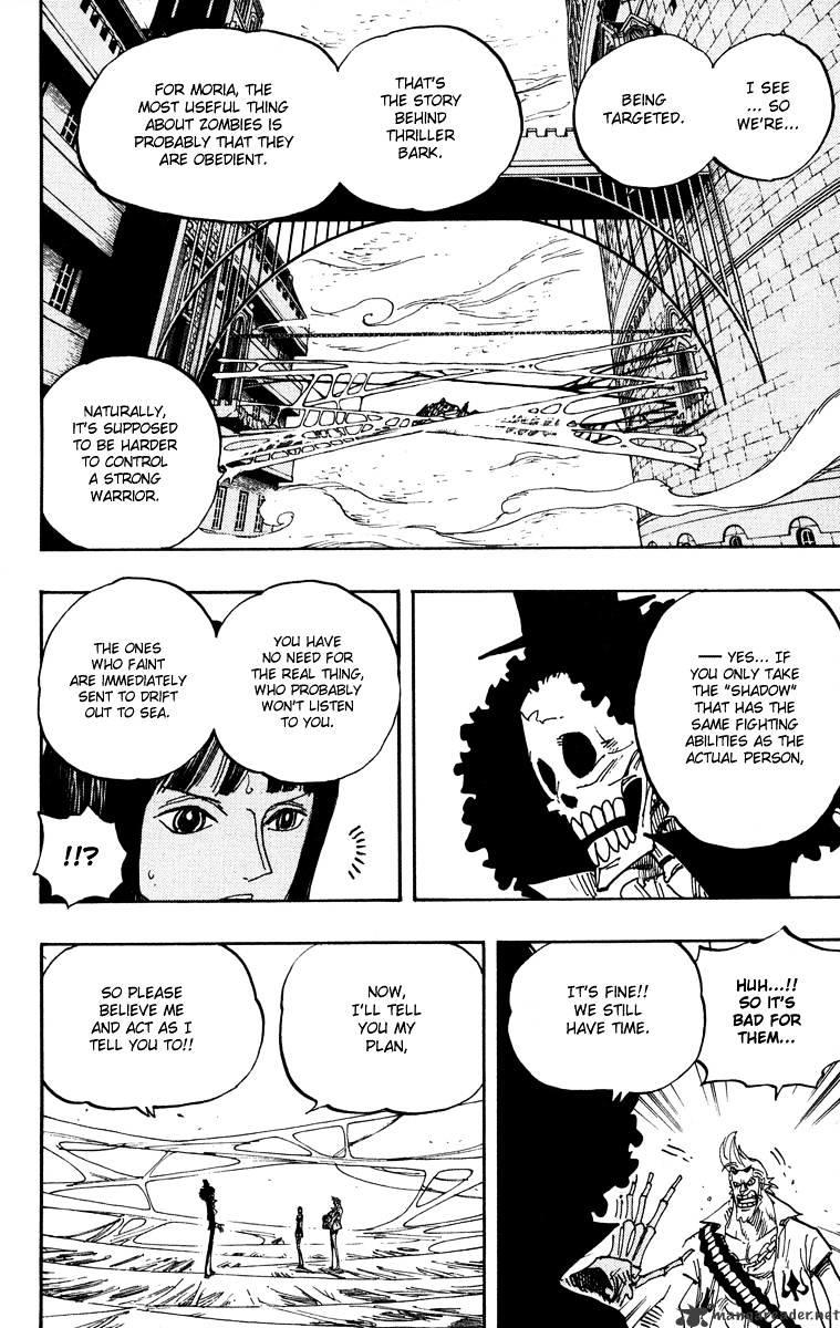 One Piece Chapter 455 : King Of The Depths The Shichibukai Gecko Moria page 10 - Mangakakalot