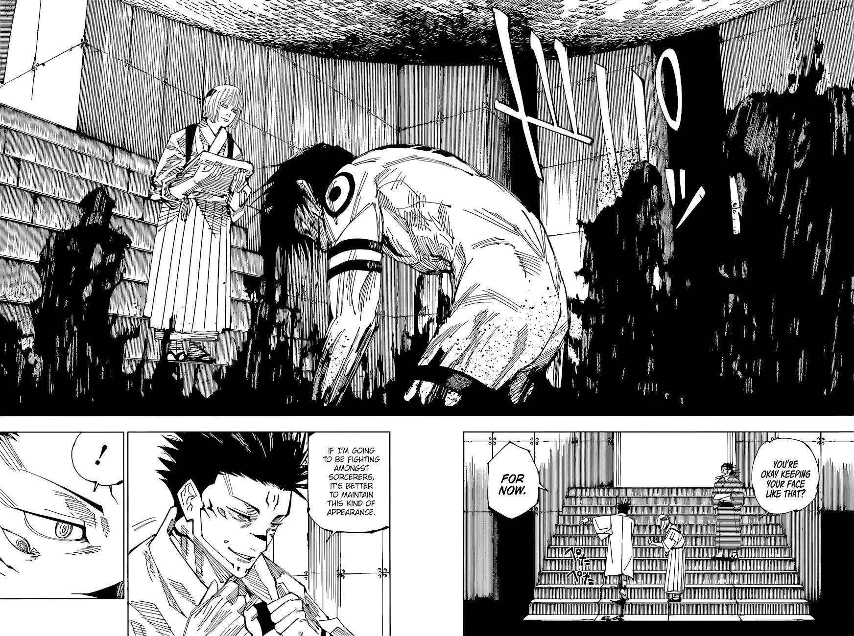 Jujutsu Kaisen Chapter 216: Bath page 9 - Mangakakalot