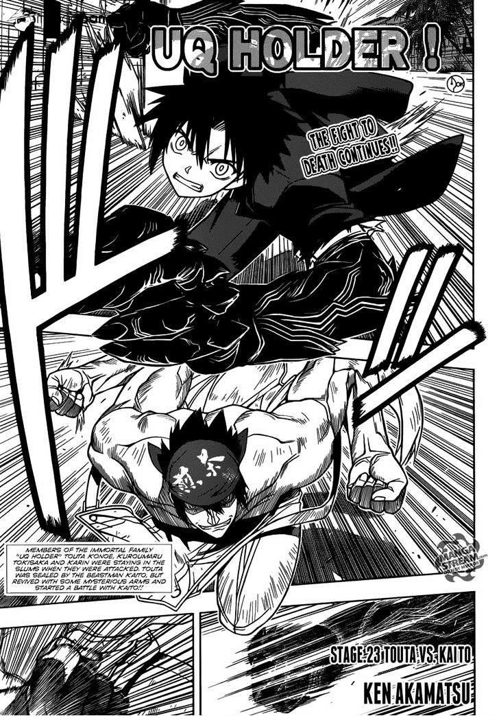 Read Uq Holder Chapter 23 On Mangakakalot