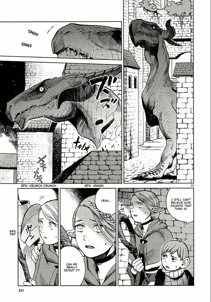Dungeon Meshi Chapter 23 : Red Dragon page 23 - Mangakakalot