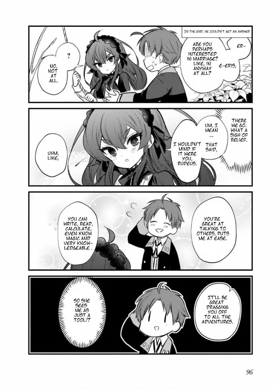 MUSHOKU TENSEI: EVEN IF IT'S A 4-KOMA, I'LL GET SERIOUS chapter-13 Page 4