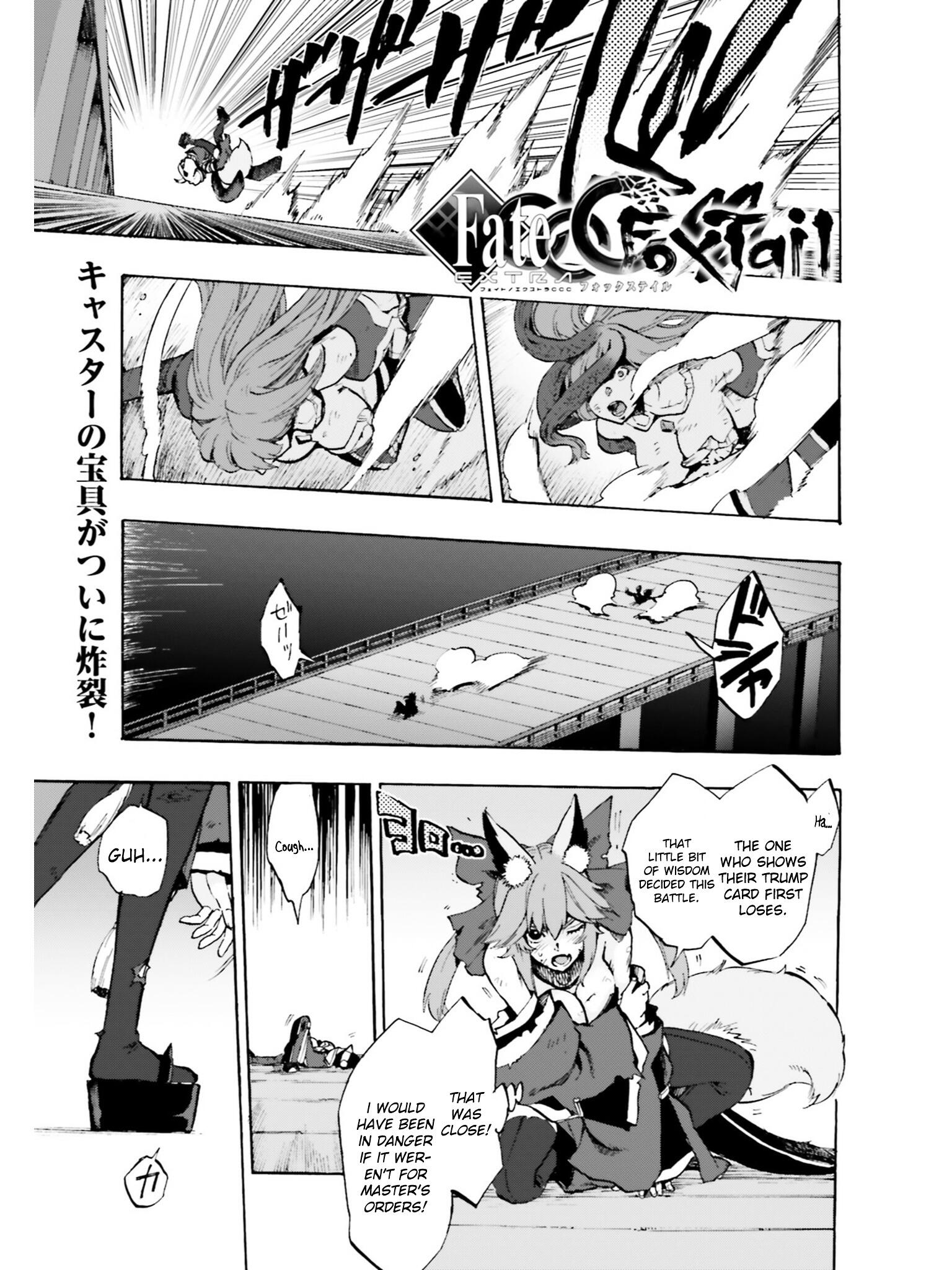 Fate Extra Ccc Foxtail Vol 6 Chapter 37 The Right Mangakakalots Com