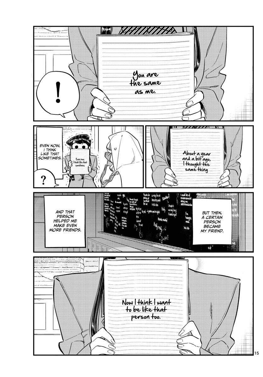 Komi-San Wa Komyushou Desu Vol.10 Chapter 132: I'm The Same page 15 - Mangakakalot