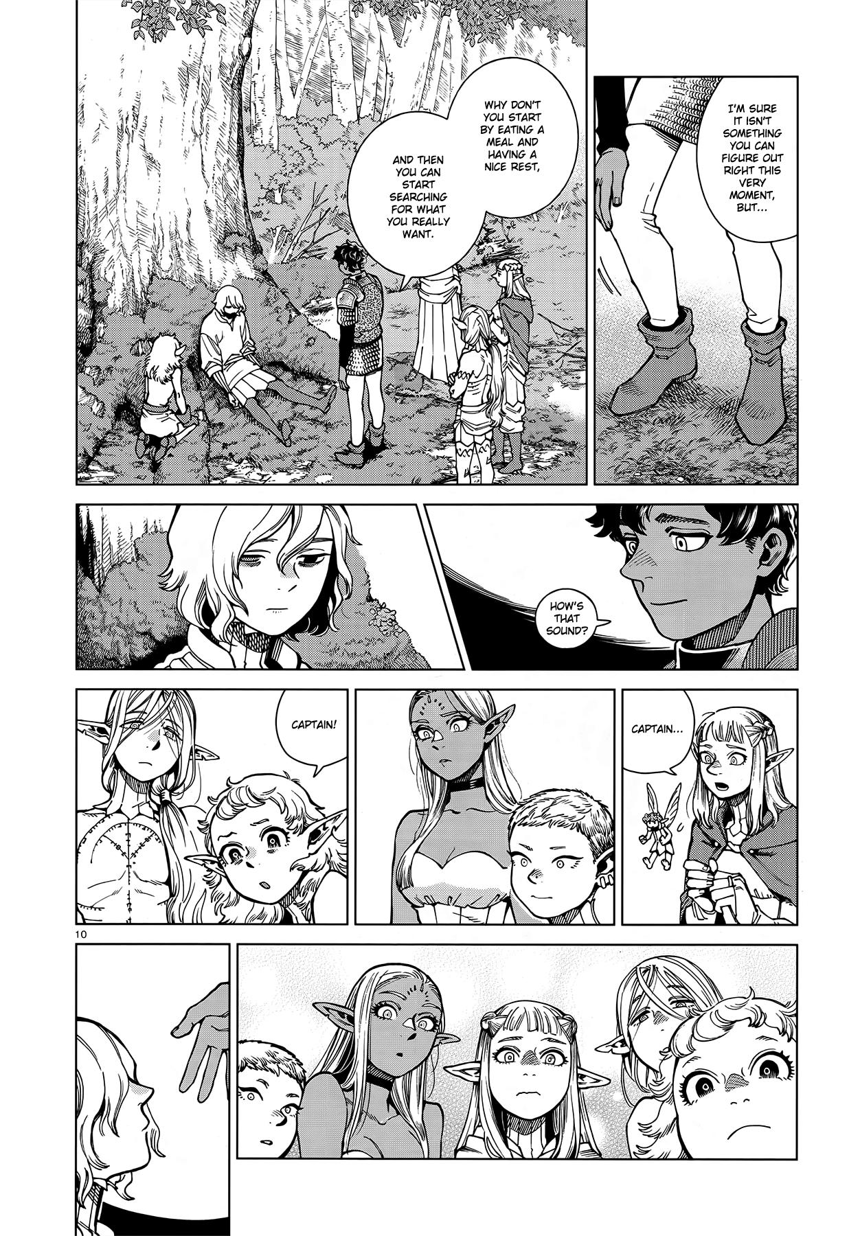 Dungeon Meshi Chapter 94: Falin Ii page 10 - Mangakakalot