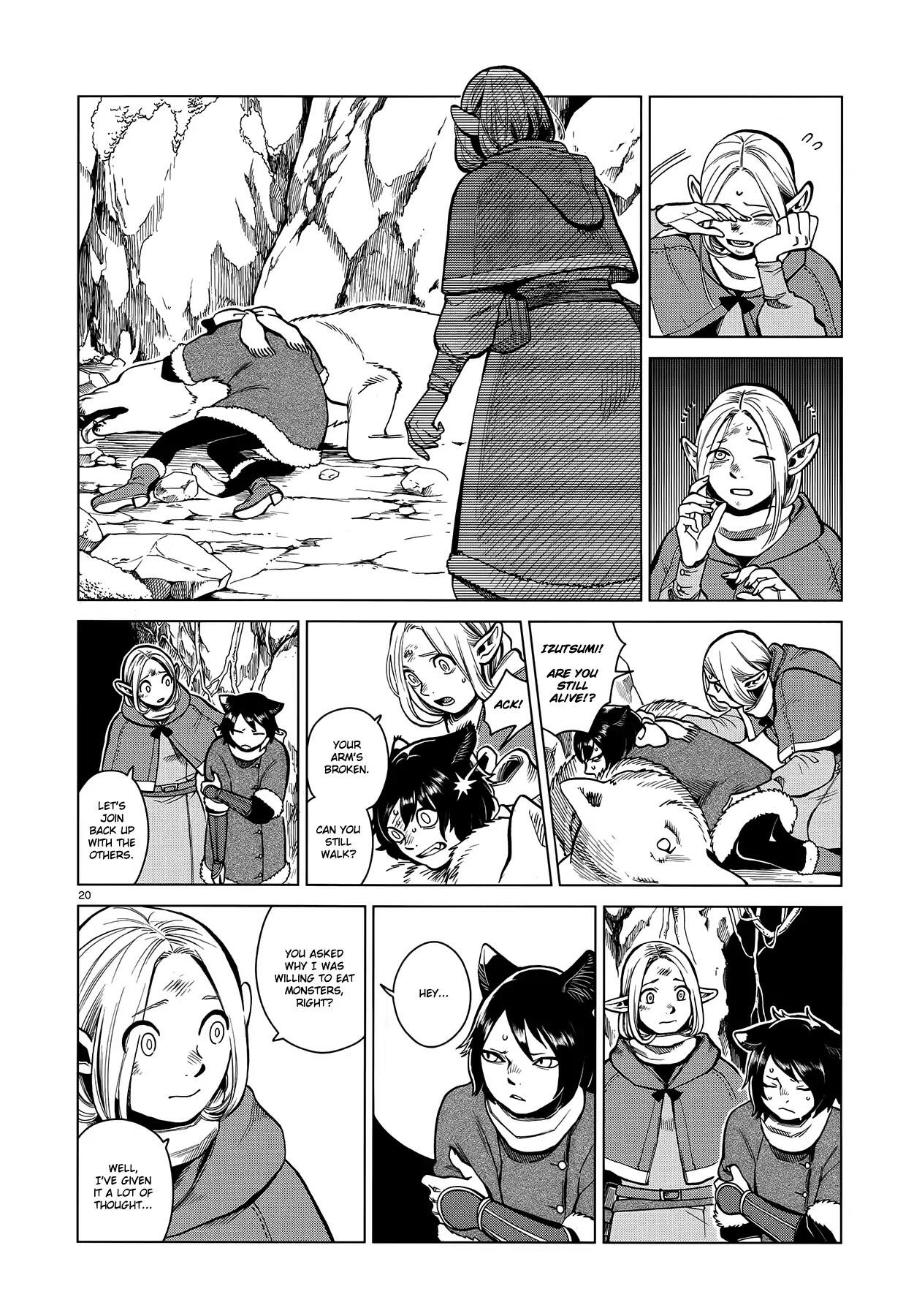 Dungeon Meshi Chapter 44: Barometz page 20 - Mangakakalot