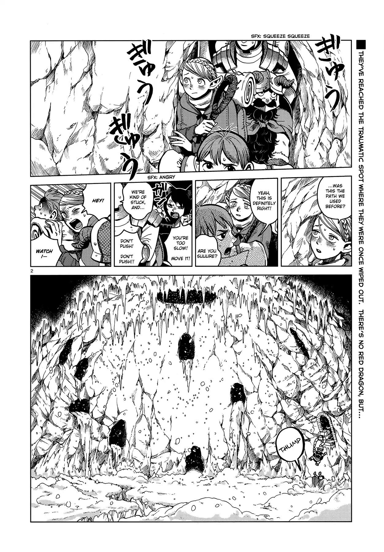 Dungeon Meshi Chapter 43: Ice Golem page 2 - Mangakakalot