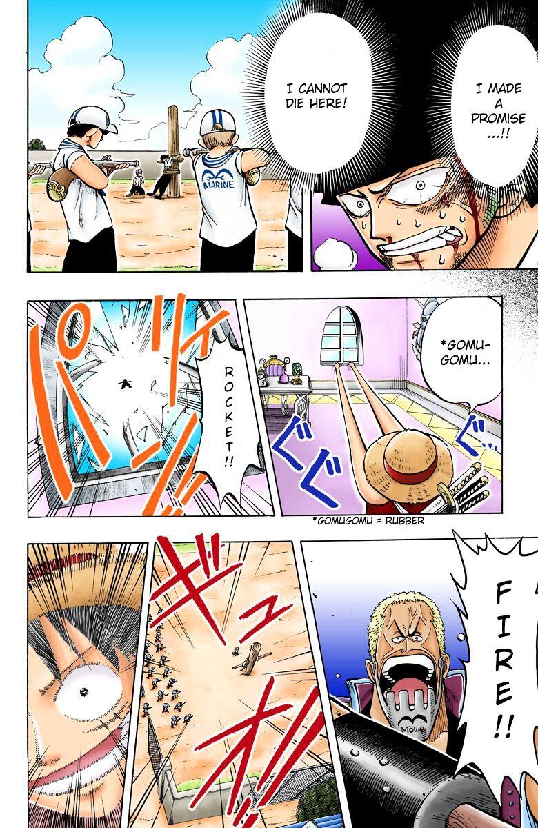 One Piece Chapter 5 (V3) : The Pirate King And The Great Swordsman page 17 - Mangakakalot