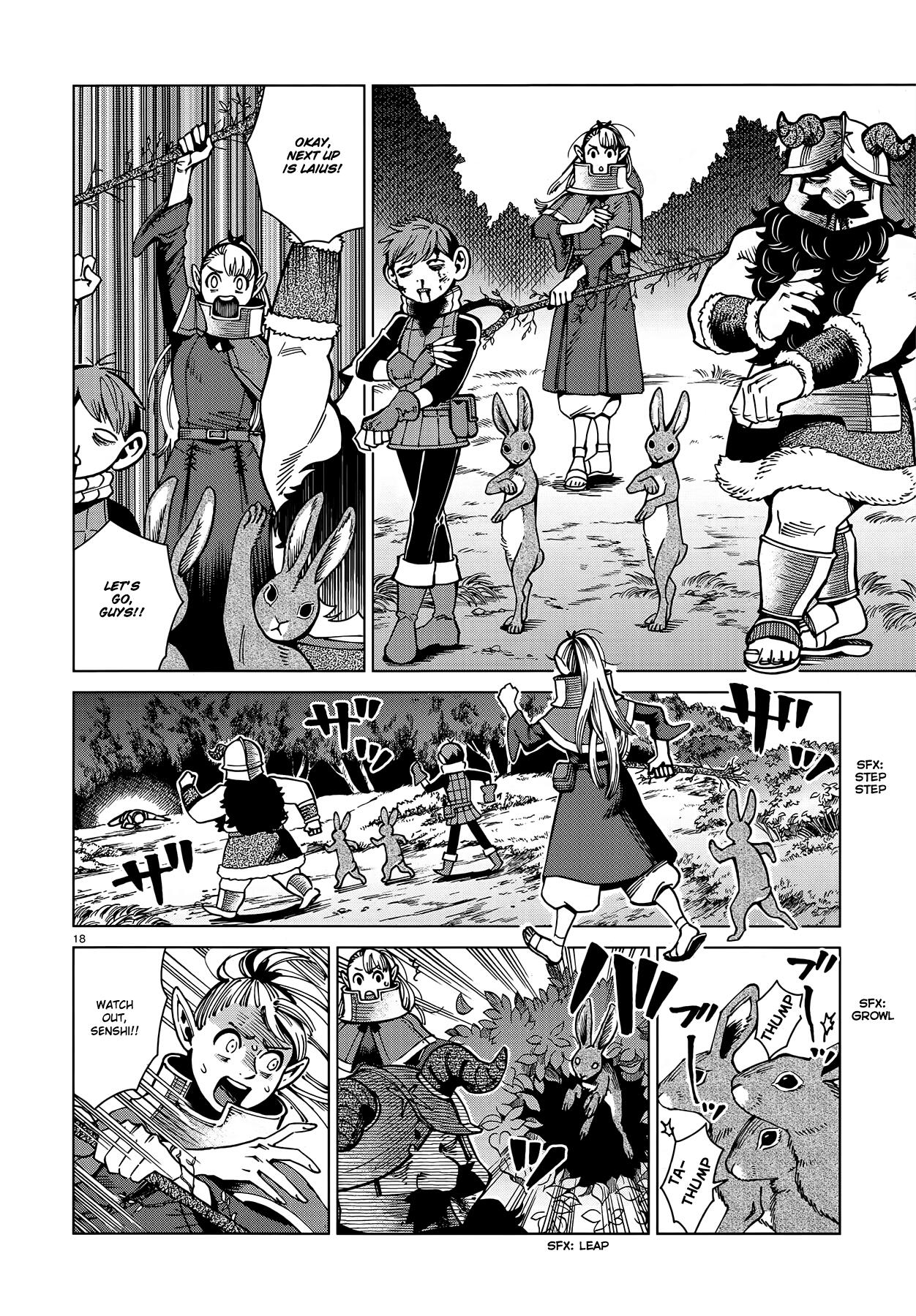Dungeon Meshi Chapter 65: Rabbit, Part Ii page 18 - Mangakakalot