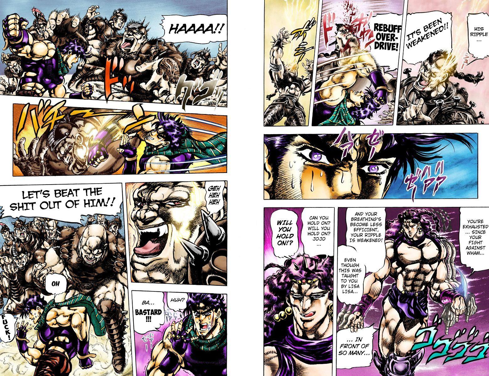 Jojo's Bizarre Adventure Vol.12 Chapter 106 : The Link Between Lisa Lisa And Jojo (Official Color Scans) page 3 - 