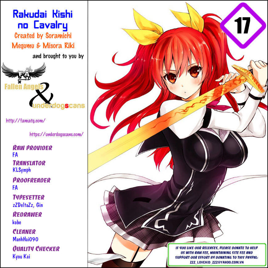 Read Rakudai Kishi No Eiyuutan Chapter 26 : Messenger From The Other Side  on Mangakakalot