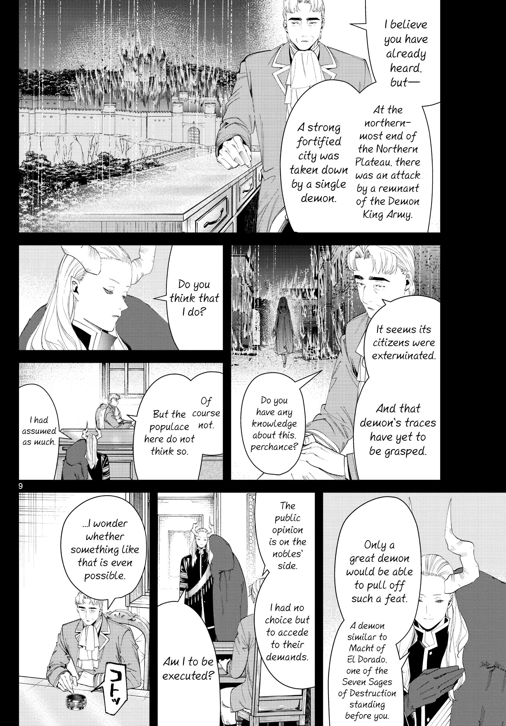 Sousou No Frieren Chapter 92: The Demise Of Weise page 8 - Mangakakalot