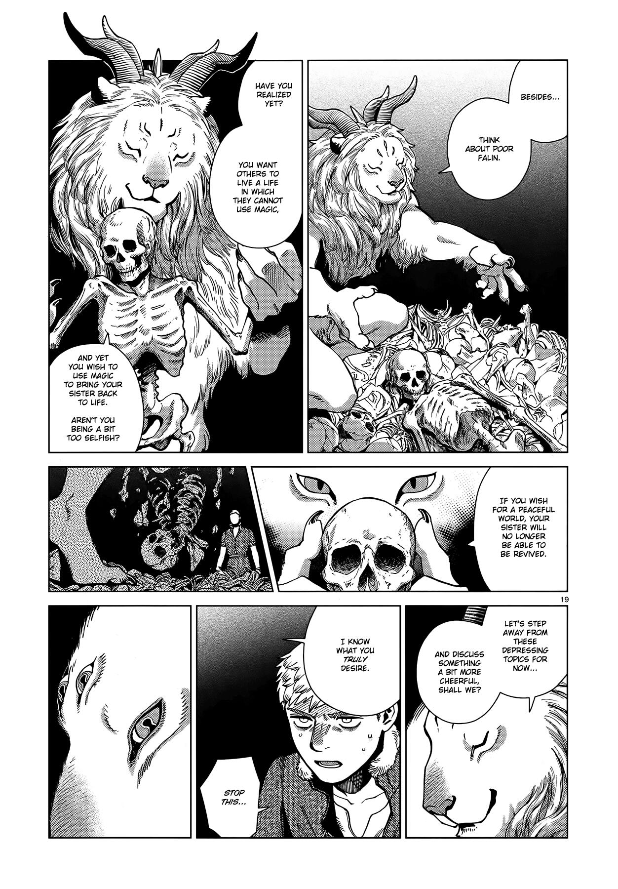 Dungeon Meshi Chapter 88: Winged Lion Iii page 19 - Mangakakalot