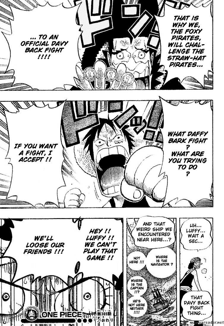 One Piece Chapter 305 : Foxy, The Silver Fox page 18 - Mangakakalot