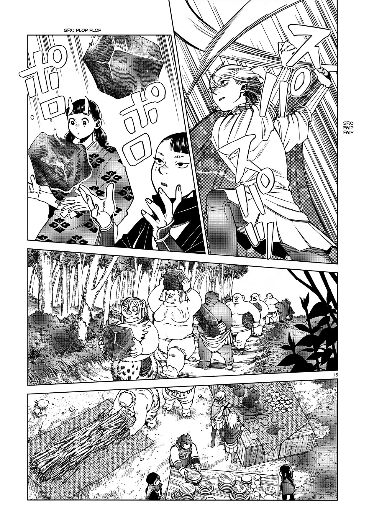 Dungeon Meshi Chapter 94: Falin Ii page 15 - Mangakakalot