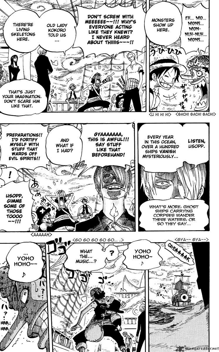 One Piece Chapter 442 : Adventure In The Demon Sea page 11 - Mangakakalot