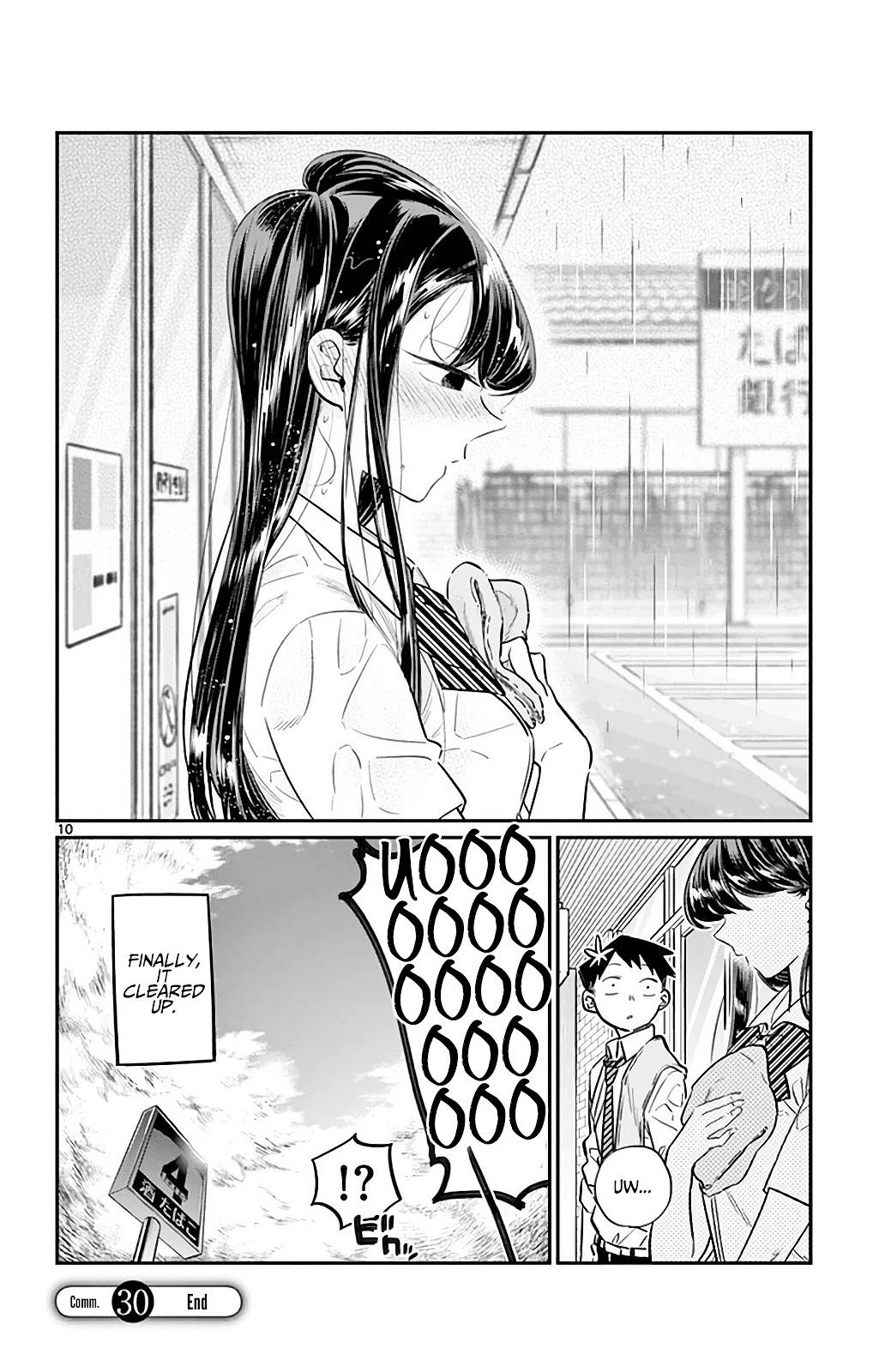 Komi-San Wa Komyushou Desu Vol.2 Chapter 30: It's Raining page 10 - Mangakakalot