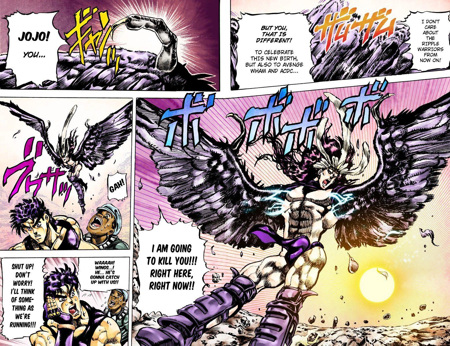 Jojo's Bizarre Adventure Vol.12 Chapter 109 : Birth Of The Ultimate Being (Official Color Scans) page 10 - 
