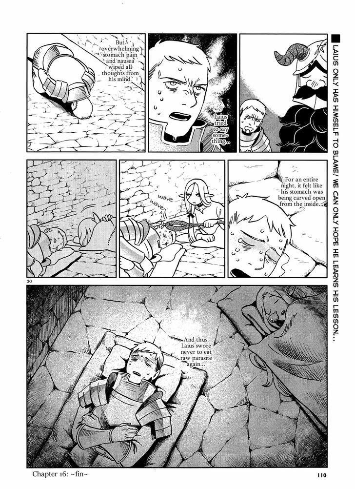 Dungeon Meshi Chapter 16 : Kabayaki page 30 - Mangakakalot