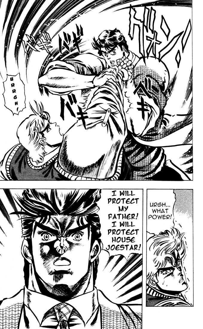 Jojo's Bizarre Adventure Vol.1 Chapter 7 : The Vow To The Father page 14 - 
