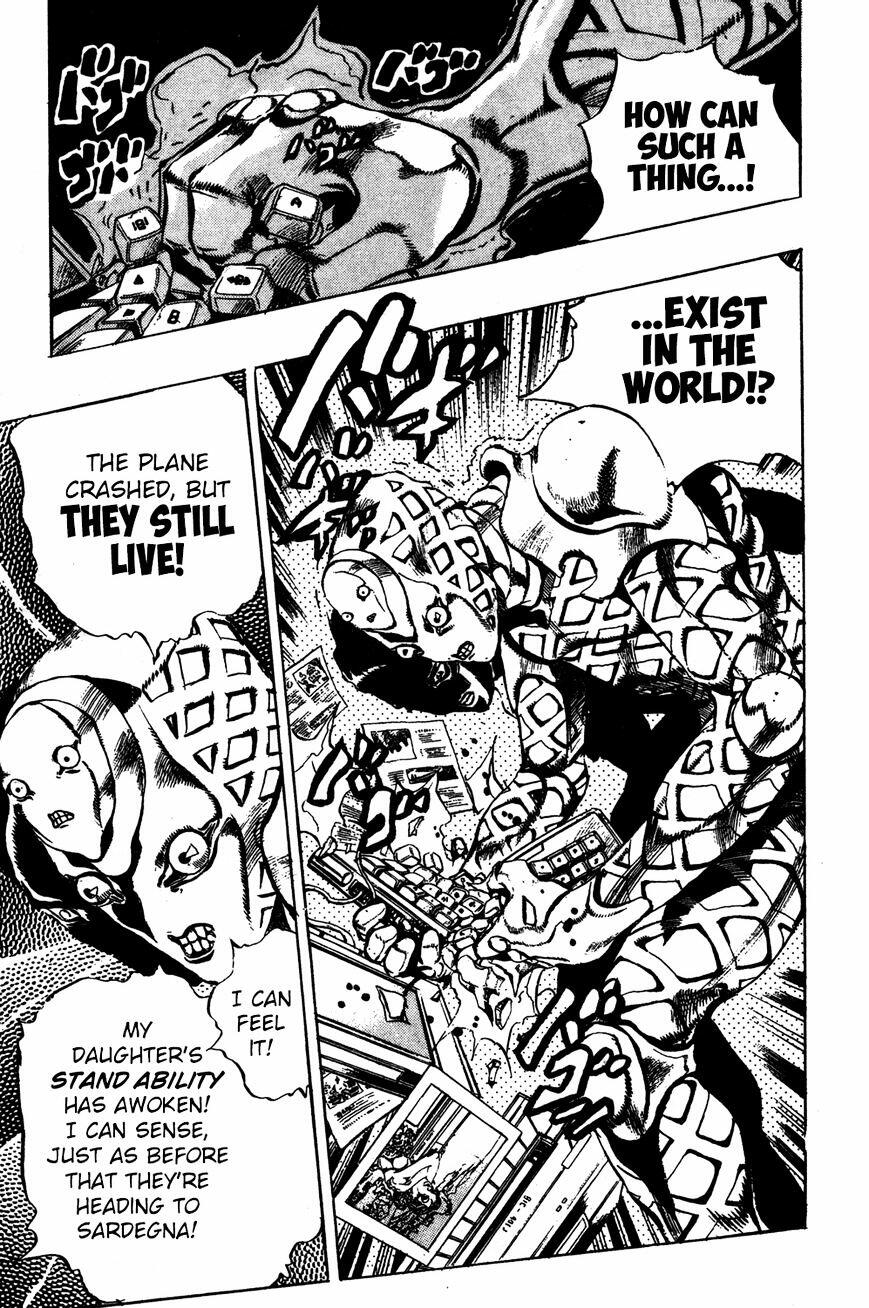 Jojo's Bizarre Adventure Vol.58 Chapter 540 : Spice Girl Parte 2 page 16 - 