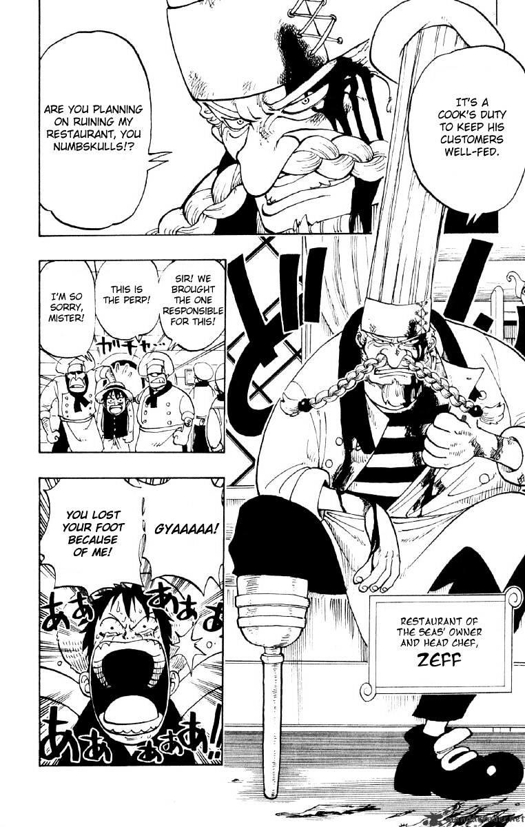 One Piece Chapter 43 : Introduction Of Sanji page 14 - Mangakakalot