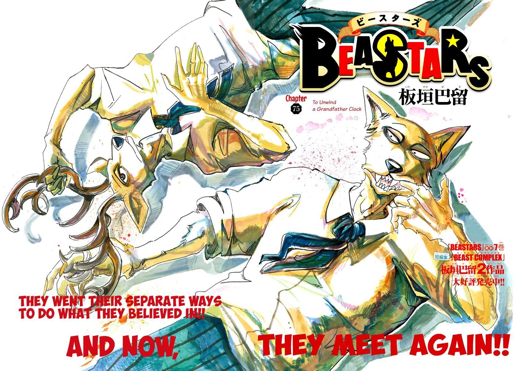 Read Beastars Chapter 75 On Mangakakalot