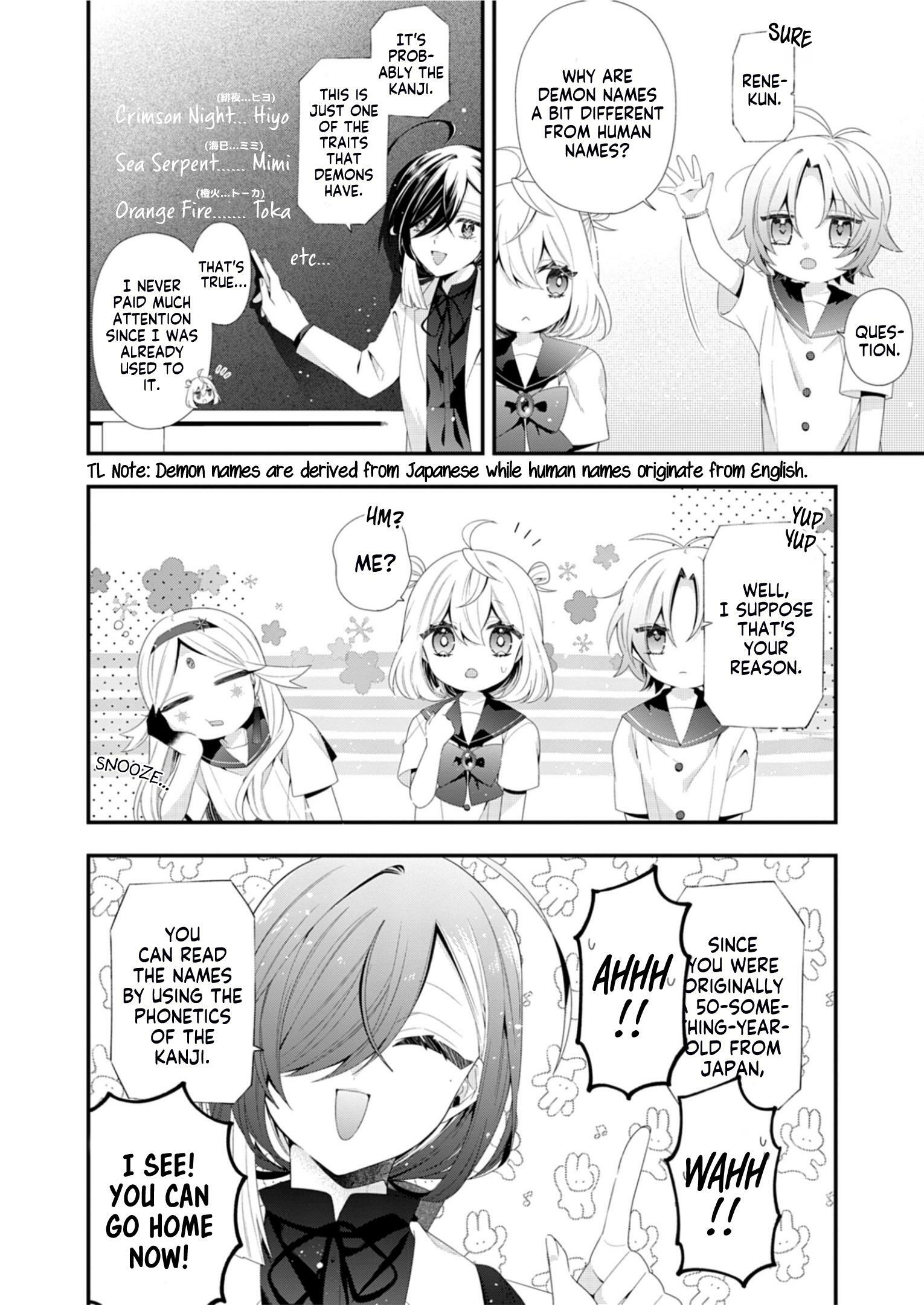 MAKAI YOUJO NI TENSEI SHITA OJI-SAN WA HEIWA NO TAME NI MAOU NI NARITAI chapter-4.5 Page 3