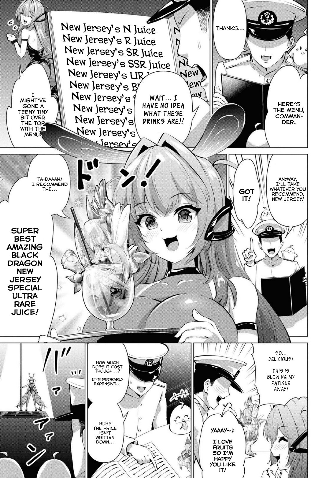 Azur Lane Comic Anthology Breaking!! Vol.5 Chapter 56: New Jersey's Over-The-Top Hospitality page 9 - Mangakakalot