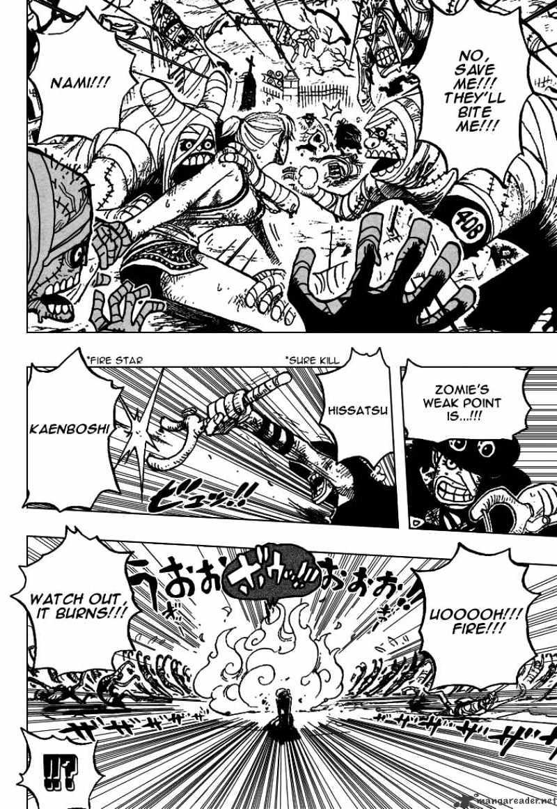 One Piece Chapter 445 : The Zombie page 15 - Mangakakalot