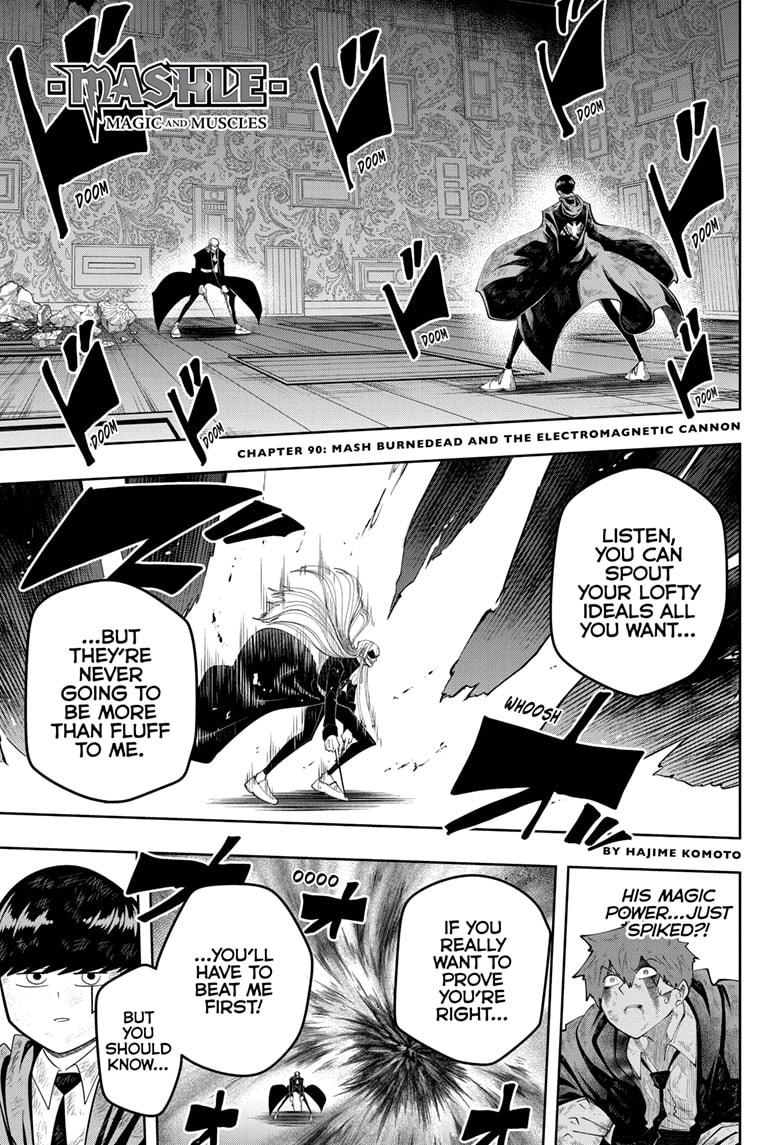 Mashle – Magic and Muscles, Chapter 162