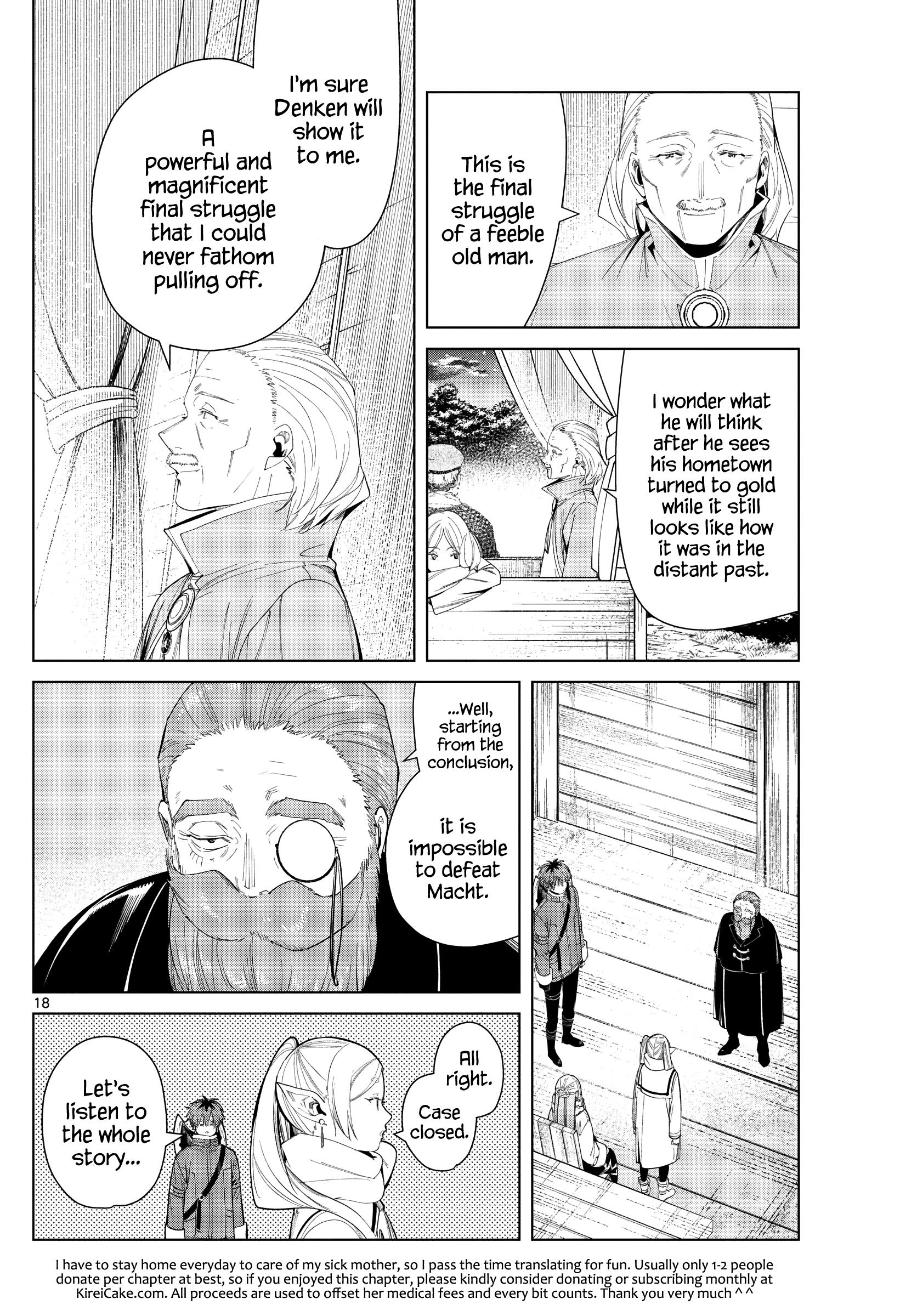 Sousou No Frieren Chapter 82: Universal Golden Transmutation Magic page 18 - Mangakakalot