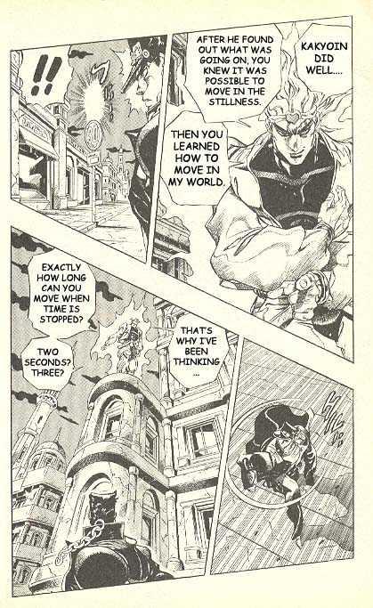 Jojo's Bizarre Adventure Vol.28 Chapter 258 : Dio's World Pt.12 page 9 - 