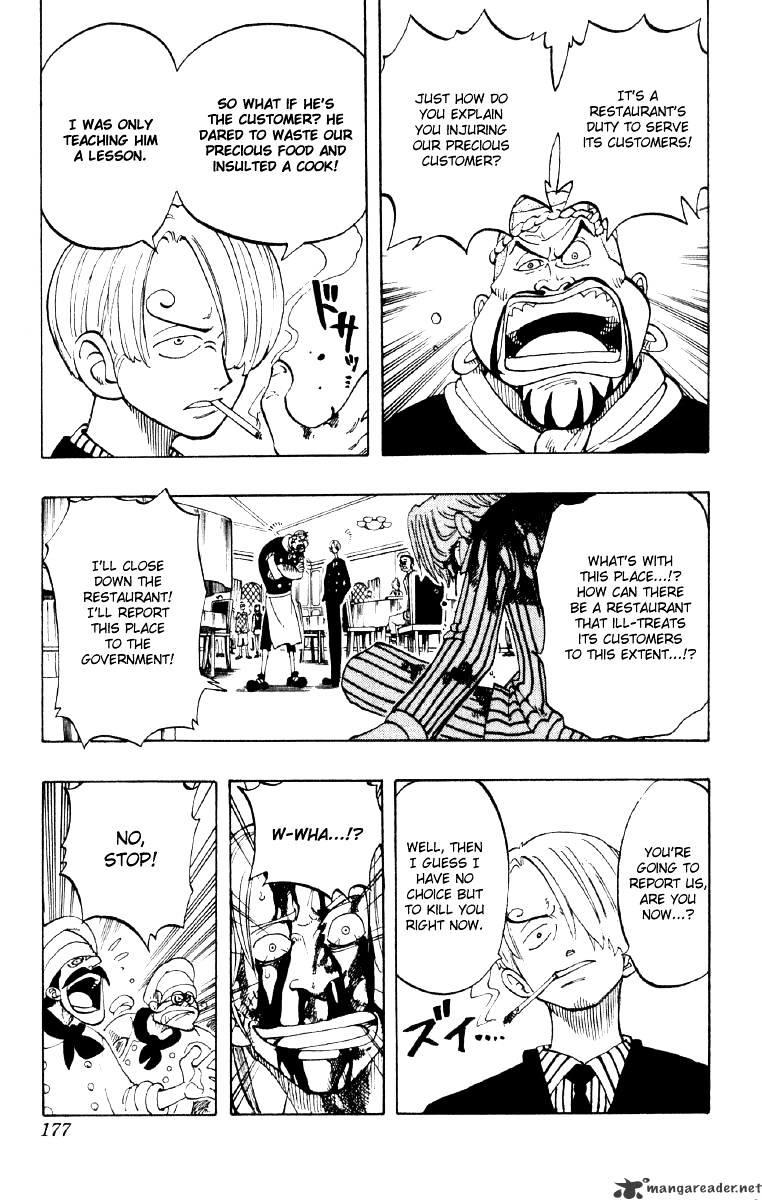 One Piece Chapter 44 : The Three Chefs page 9 - Mangakakalot