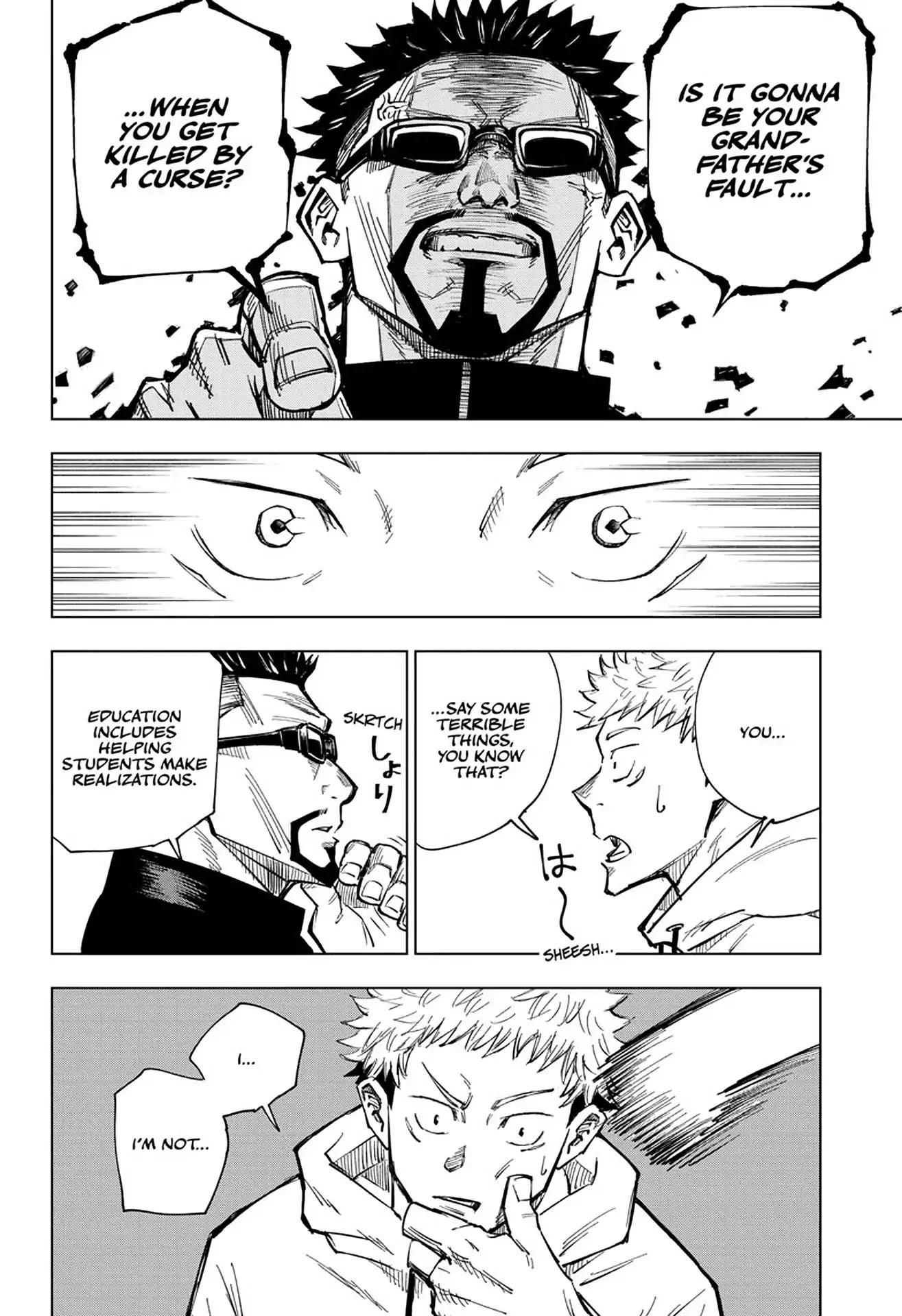 Jujutsu Kaisen Chapter 3: For Myself page 14 - Mangakakalot