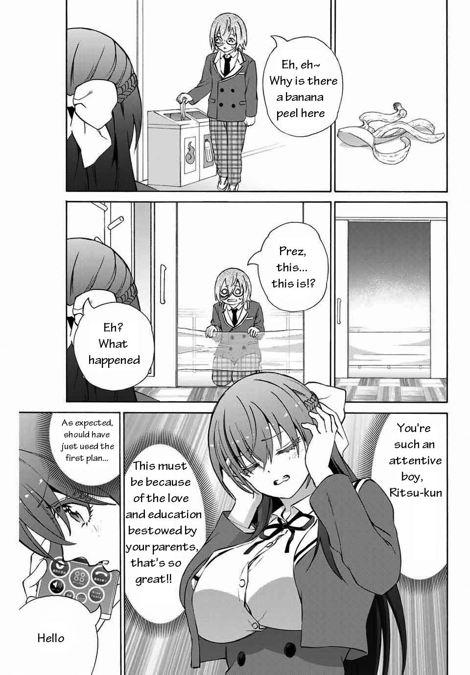 Read My Senpai Is After My Life Chapter 10: Lucky Pervert - Manganelo