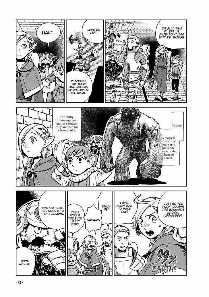 Dungeon Meshi Chapter 8 : Simmered Cabbage page 7 - Mangakakalot