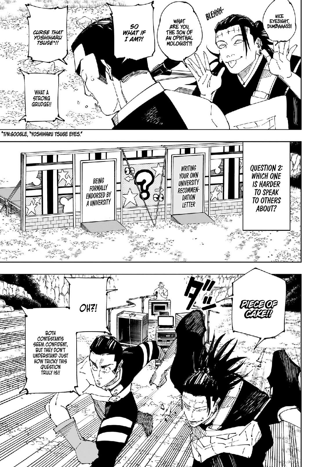Jujutsu Kaisen Chapter 242: Idiot Survivor!! ~Soar Ever Higher~ page 11 - Mangakakalot