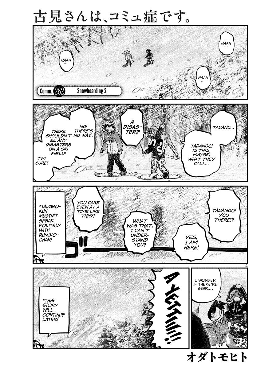 Komi-San Wa Komyushou Desu Chapter 262: Snowboarding 2 page 3 - Mangakakalot