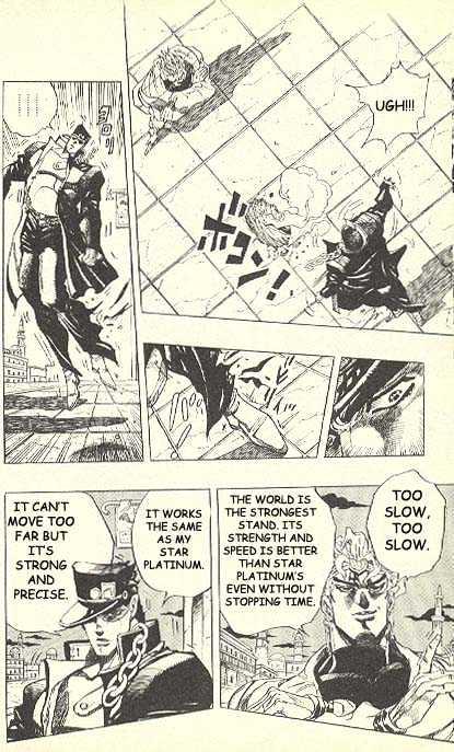 Jojo's Bizarre Adventure Vol.27 Chapter 256 : Dio's World Pt.10 page 8 - 