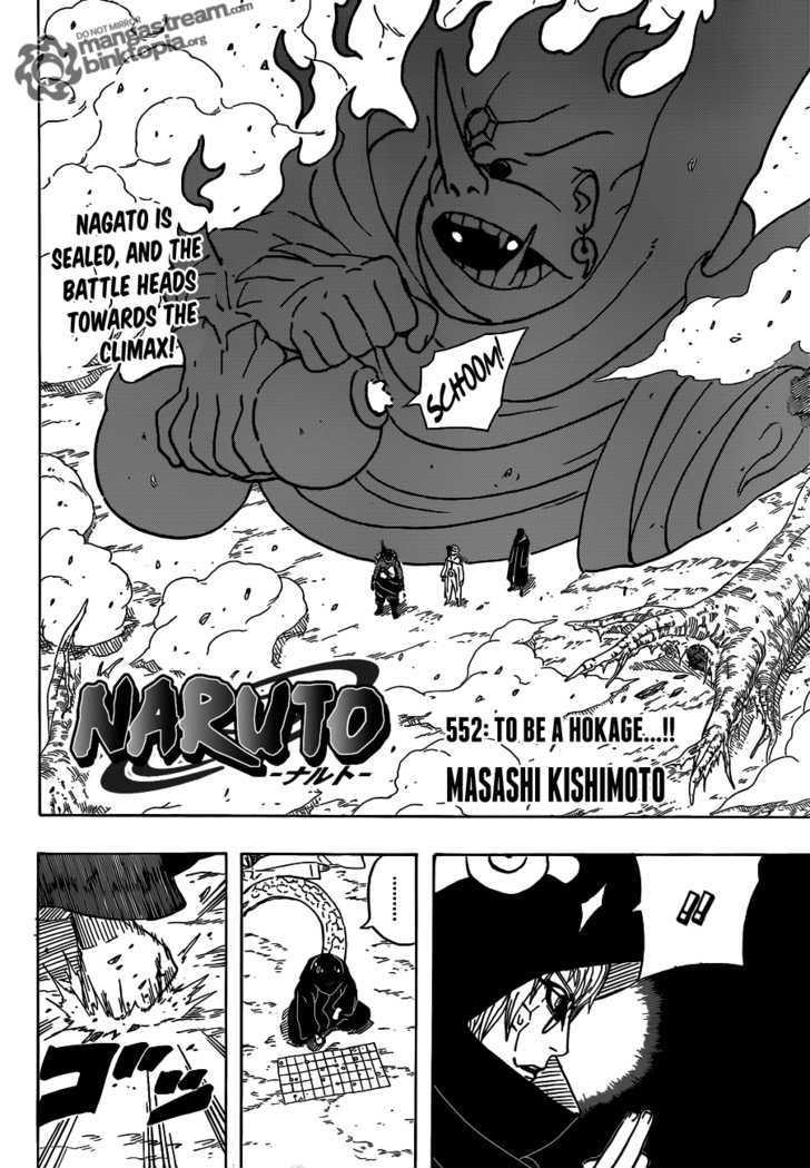 Vol.58 Chapter 552 – The Requirements for Hokage…!! | 2 page