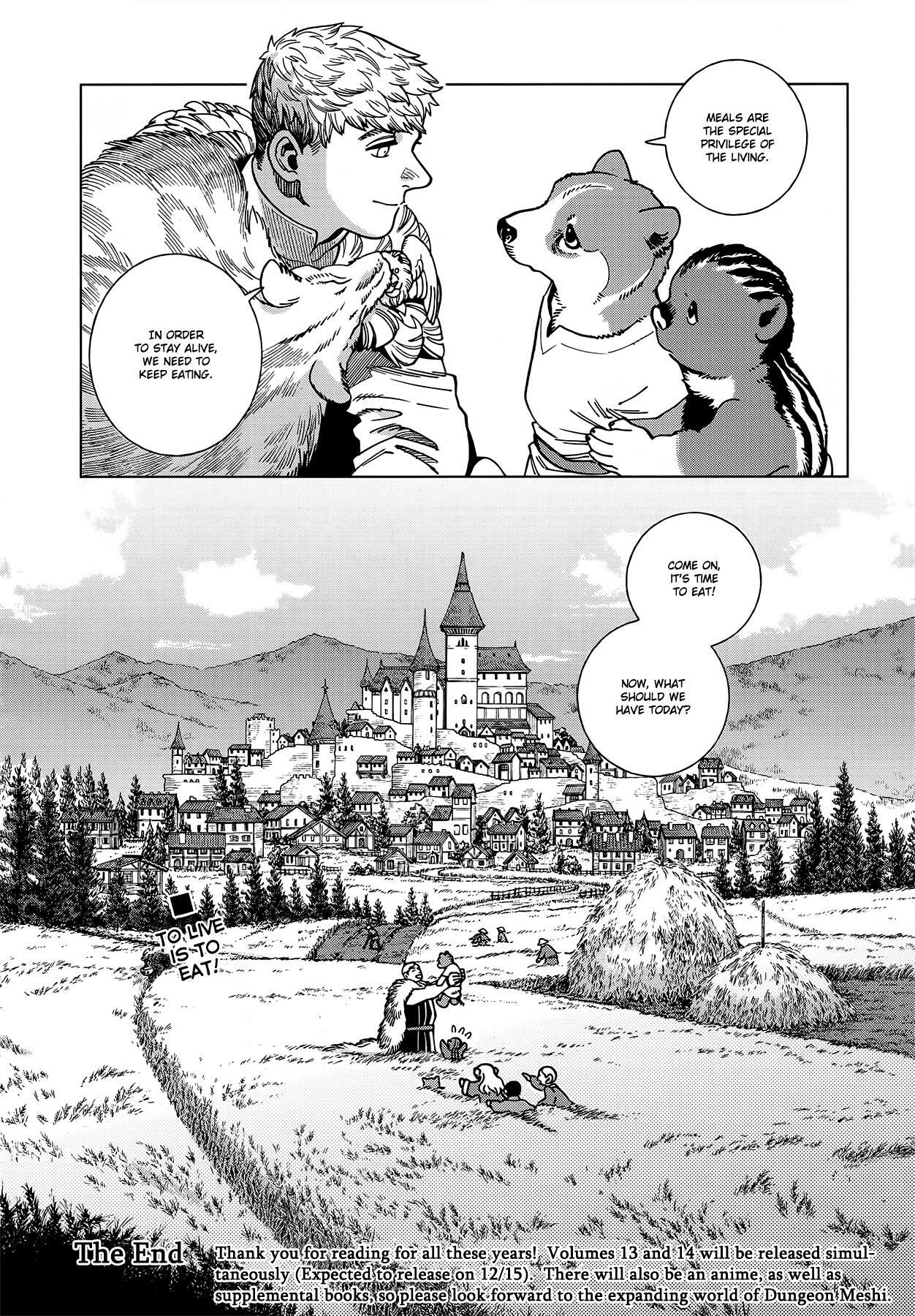 Dungeon Meshi Chapter 97: Final Chapter - Dungeon Meshi page 36 - Mangakakalot