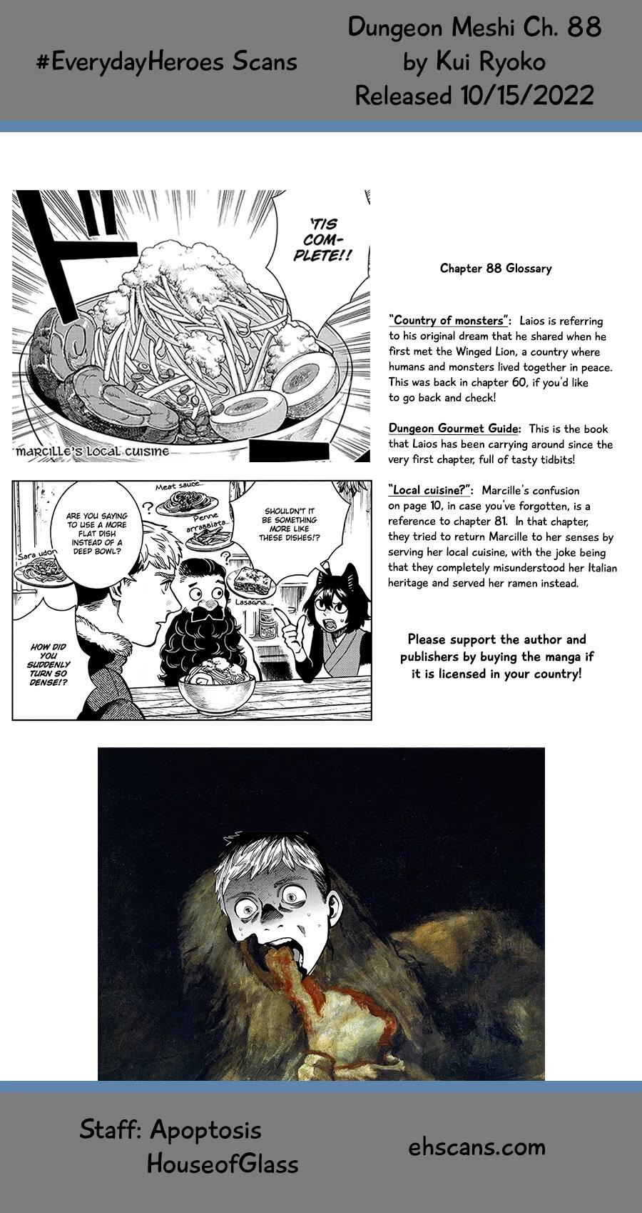 Dungeon Meshi Chapter 88: Winged Lion Iii page 31 - Mangakakalot