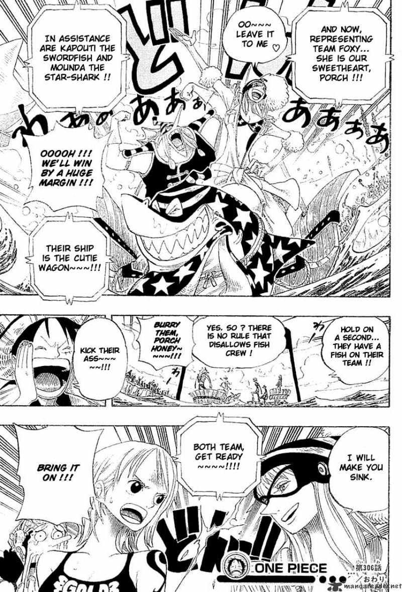One Piece Chapter 306 : Donut Race page 19 - Mangakakalot