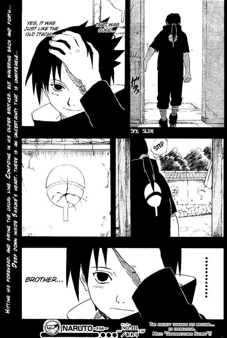 Vol.25 Chapter 223 – Sasuke and his Father | 20 page