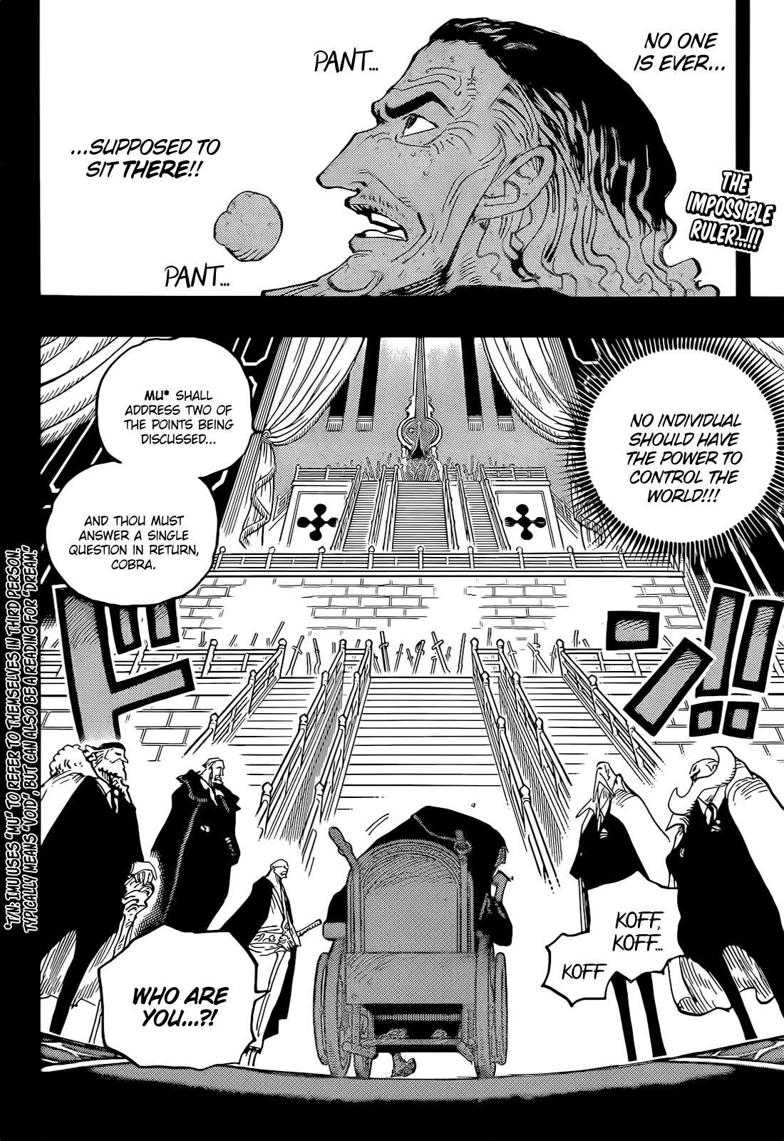 One Piece Chapter 1085: The Death Of Nefertari Cobra page 3 - Mangakakalot