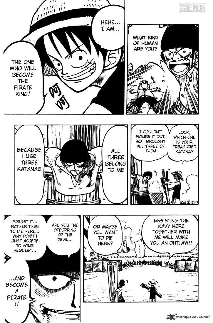 One Piece Chapter 5 : Pirate King And The Great Swordsman page 20 - Mangakakalot