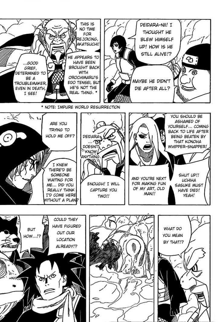 Vol.54 Chapter 513 – Kabuto vs. the Tsuchikage!! | 9 page