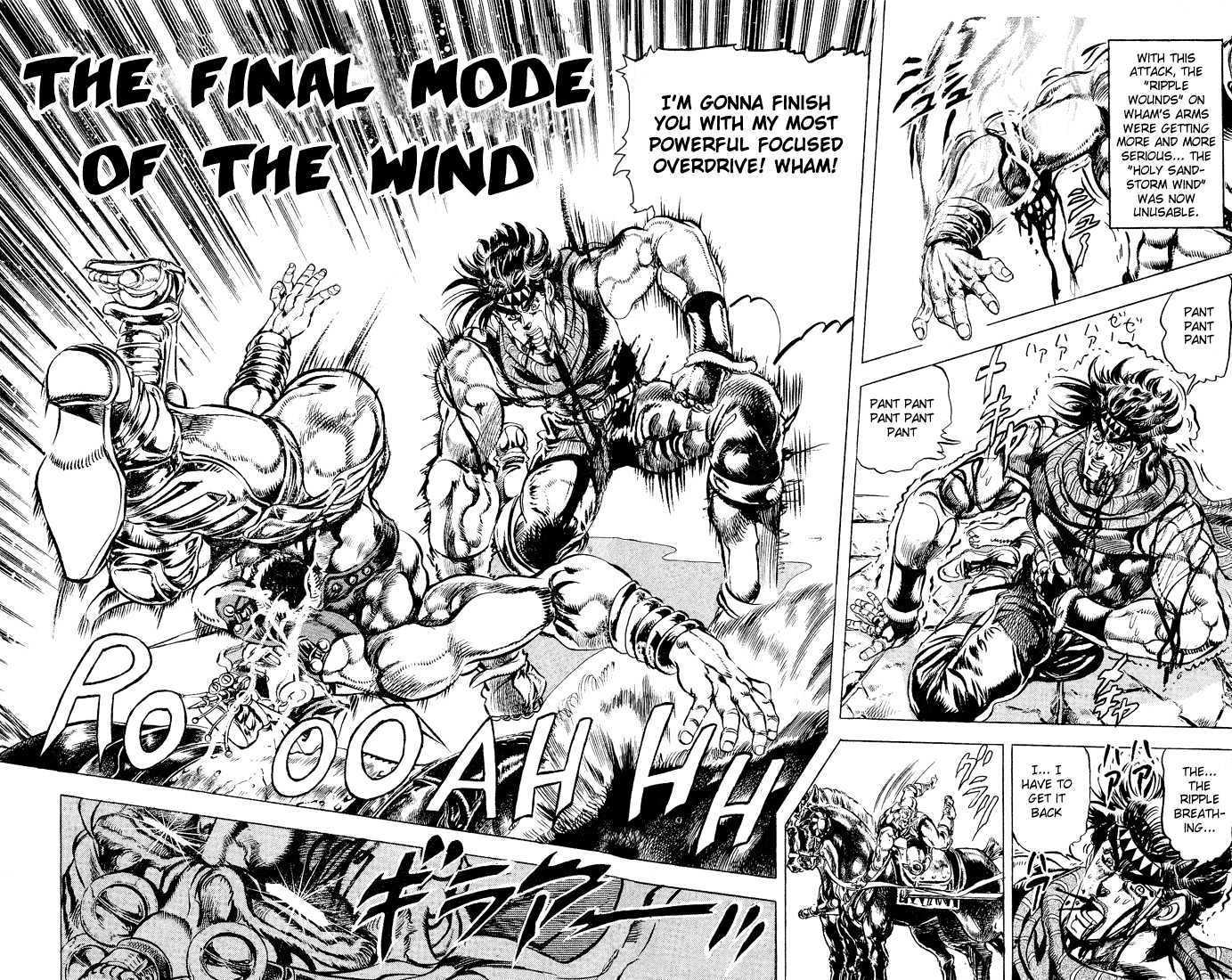 Jojo's Bizarre Adventure Vol.11 Chapter 103 : The Final Mode Of The Wind page 2 - 