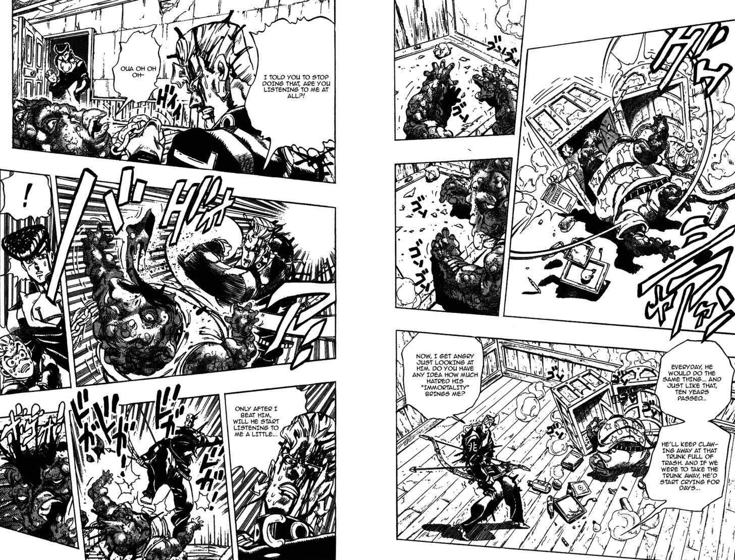 Jojo's Bizarre Adventure Vol.30 Chapter 282 : Nijimura Brothers Part 9 page 5 - 